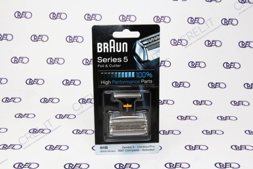 Testina di ricambio Braun Serie 5 - 51S - 81626279